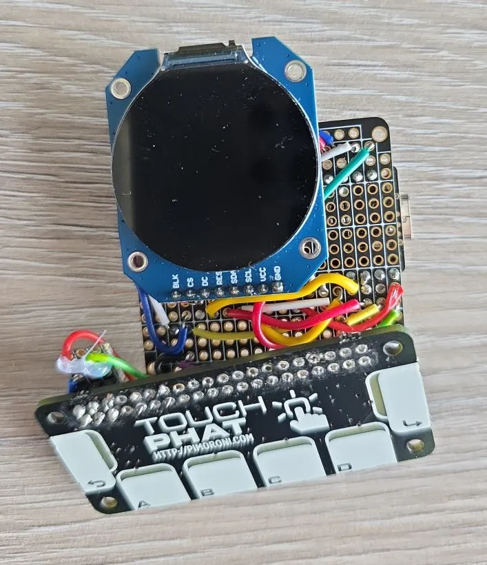 Front photo of the assembled controller