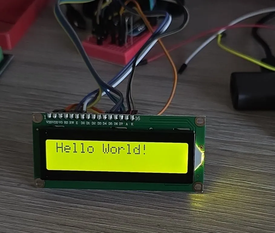 Hello World! With Full Backlight Brightness