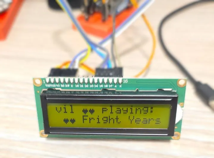 Spotify Now Playing in Action