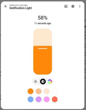 NeoPixel Light Control in Home Assistant