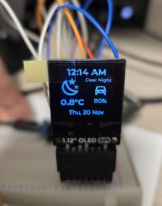 1.12" Mono SPI OLED Breakout